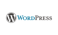 WordPress Logo used on the Web Development pages
