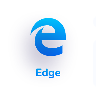 Microsoft Edge logo Used on the Website Development Page