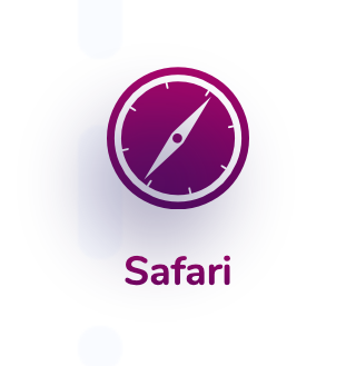Safari logo Used on the Website Development Page